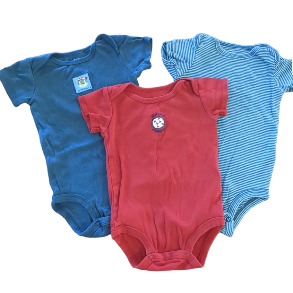 CARTER'S 3 Piece Set Sporty Onesies